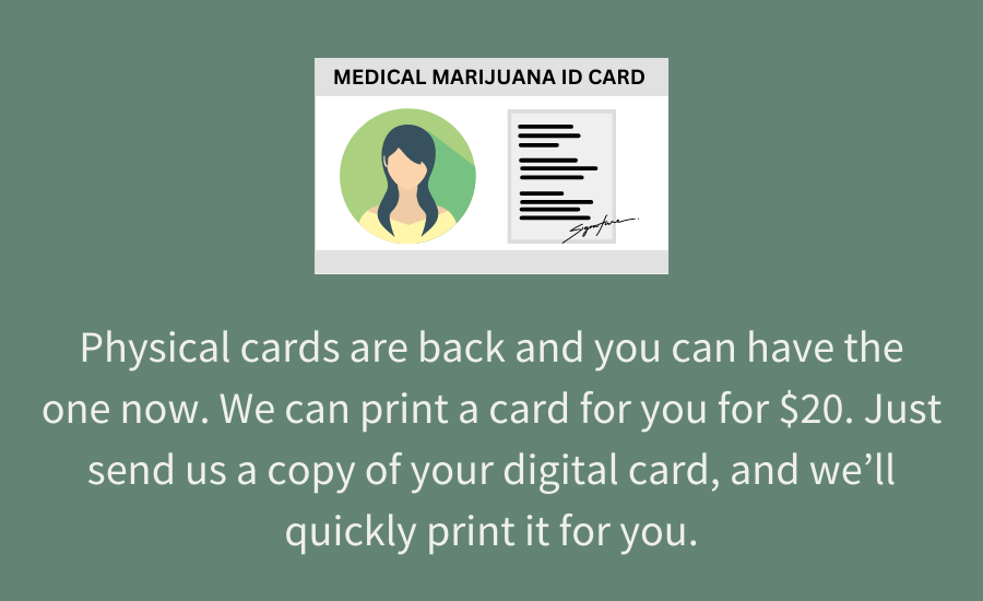 Renew medical marijuana card in Arizona